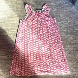 Pink elephant girls roller rabbit nightgown